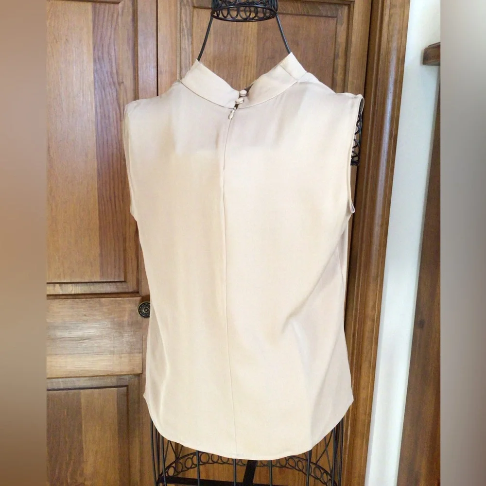 Petite Sophisticate silk blouse, New - Picture 3 of 5